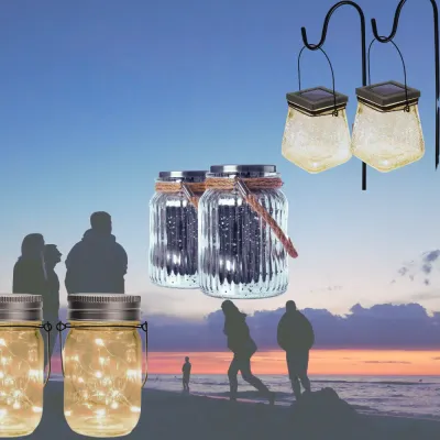 Light Up Your Outdoor Space With These Amazing Solar Hanging Lanterns!